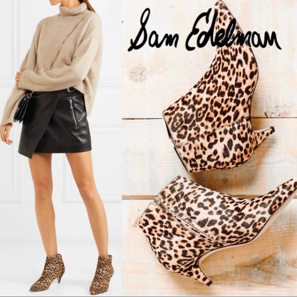 Sam Edelman leopard booties - Picture 5 of 5
